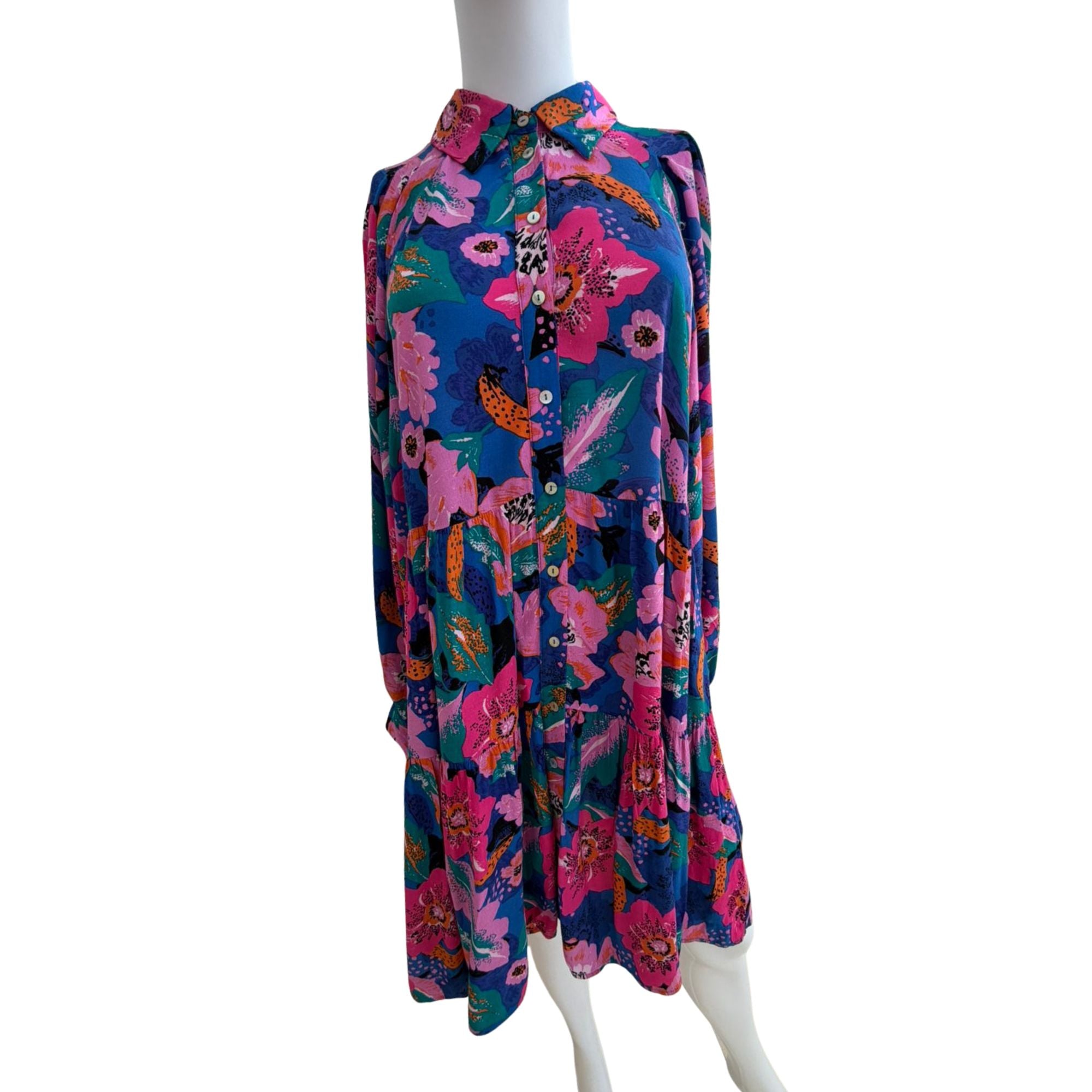 YAS patterned dress (size S)