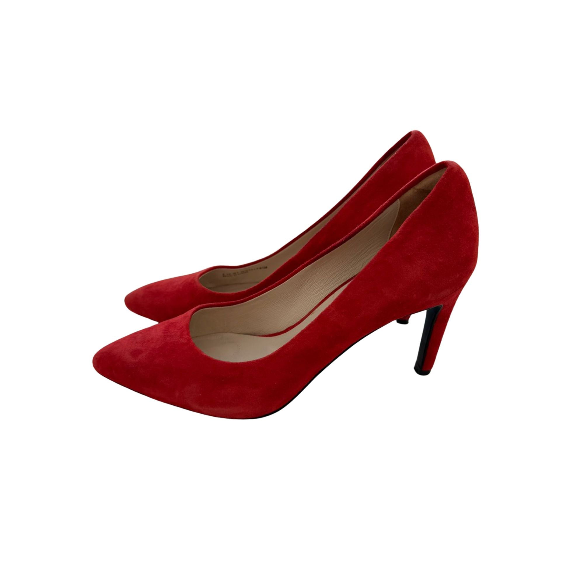 Cole Haan red suede pumps (US 8.5 / EU 39)