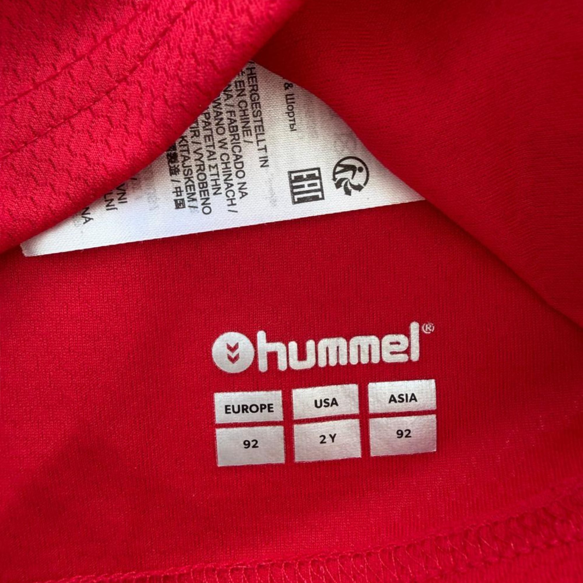 Hummel x Denmark national football team kids t-shirt (2 years)