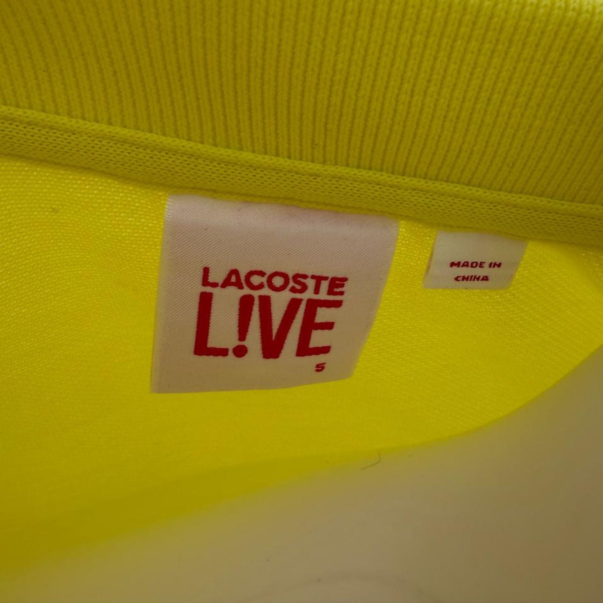 Lacoste classic polo shirt (men’s L)
