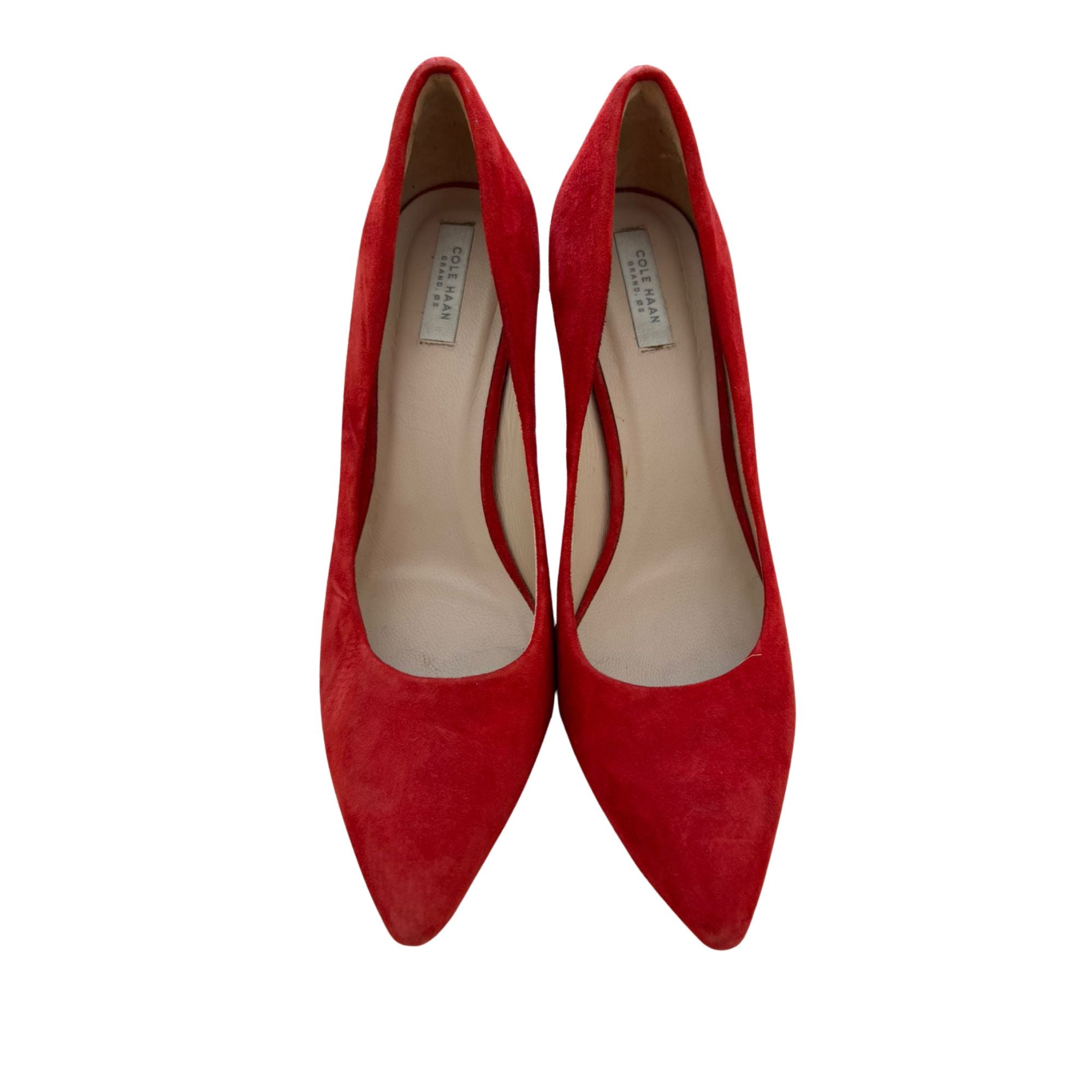 Cole Haan red suede pumps (US 8.5 / EU 39)