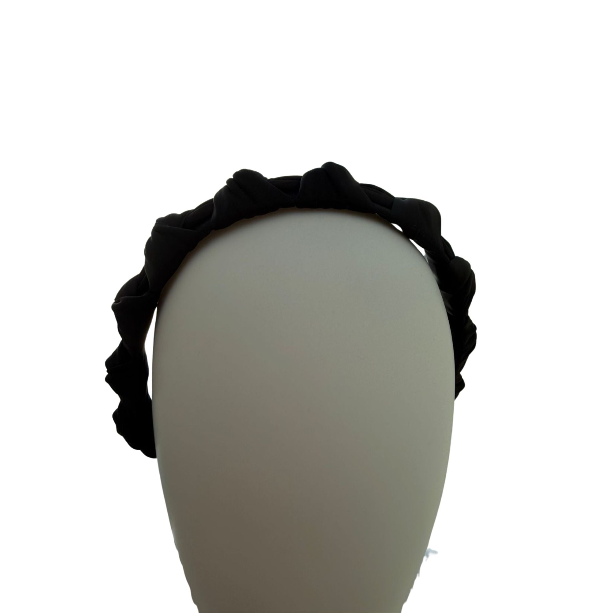 COS black braided headband