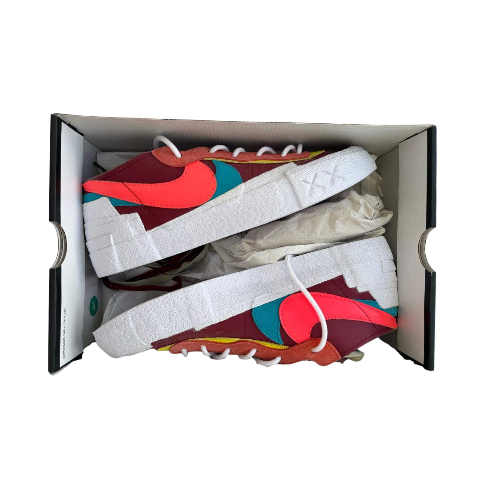 Nike Blazer Low x sacai x KAWS trainers (EU 47.5)