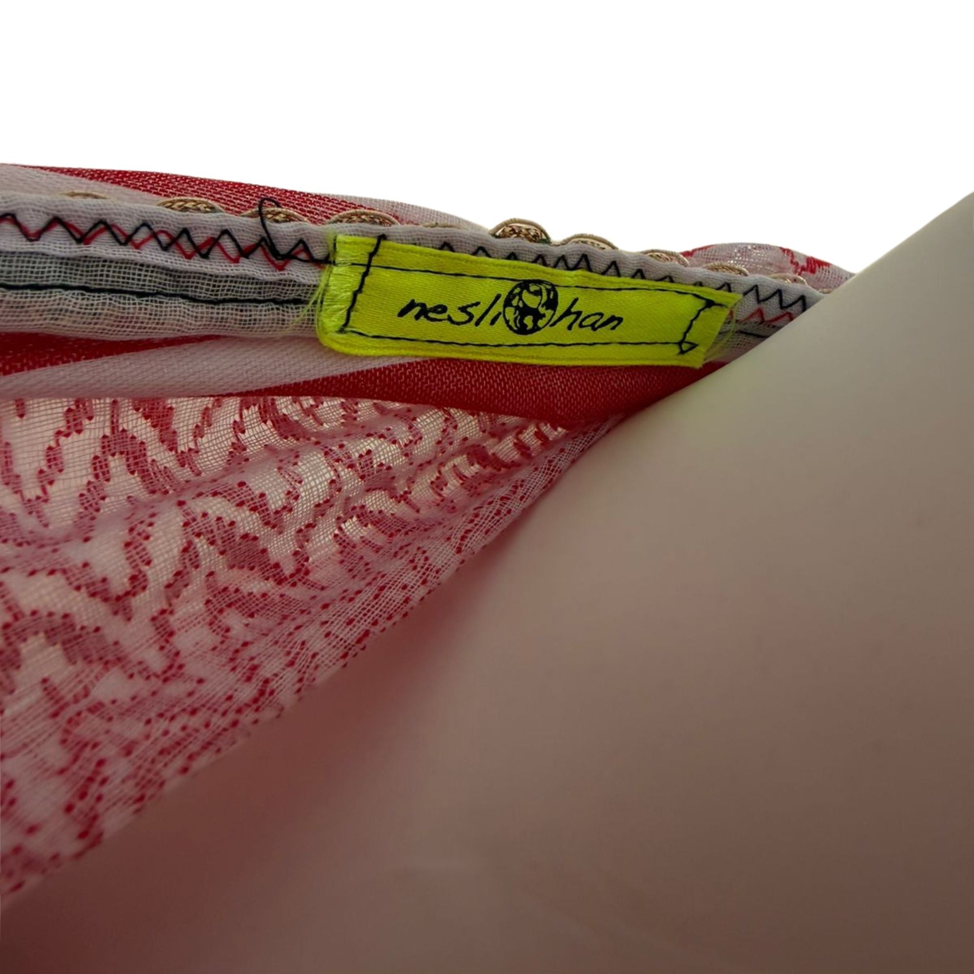 Neslihan patterned kimono-style jacket