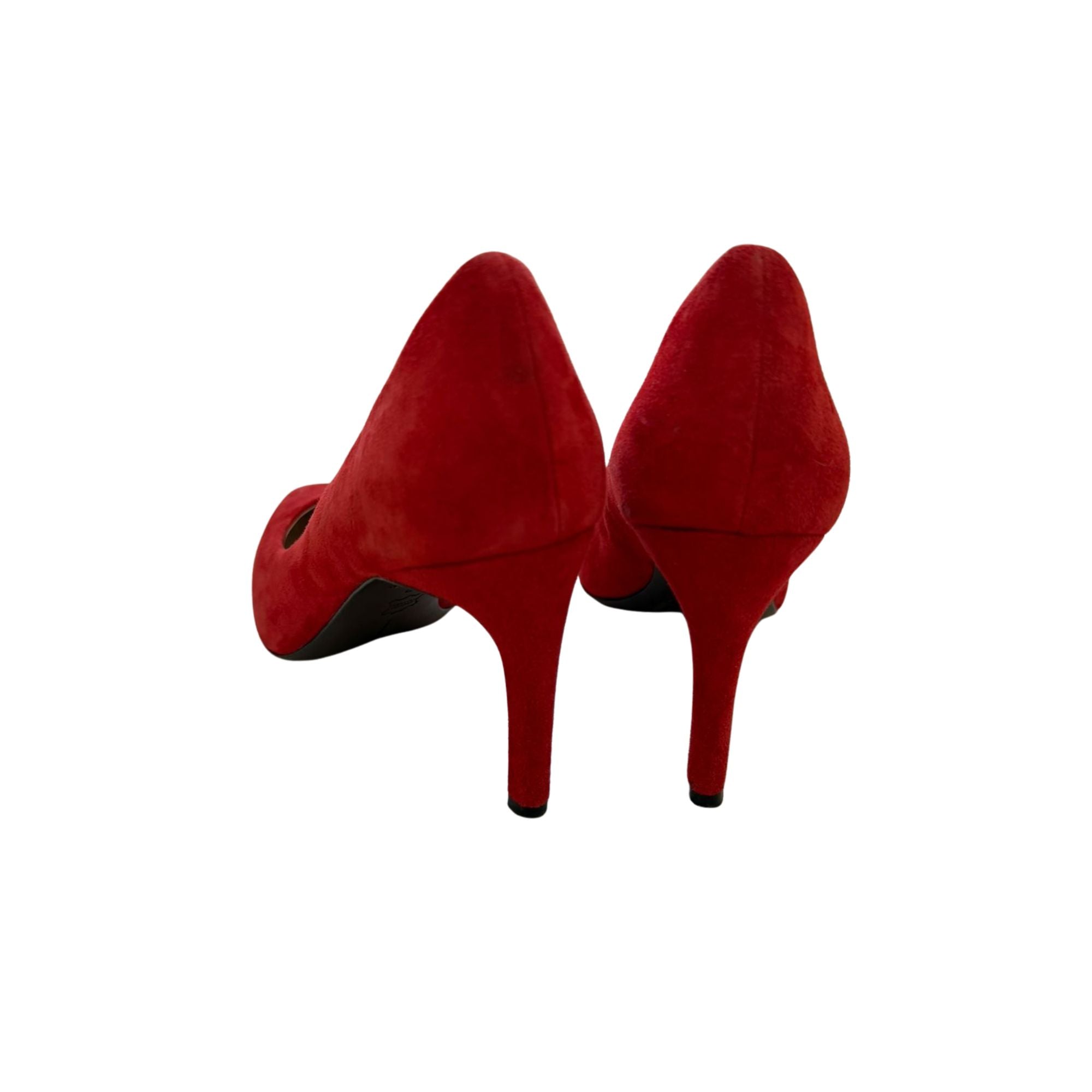 Cole Haan red suede pumps (US 8.5 / EU 39)