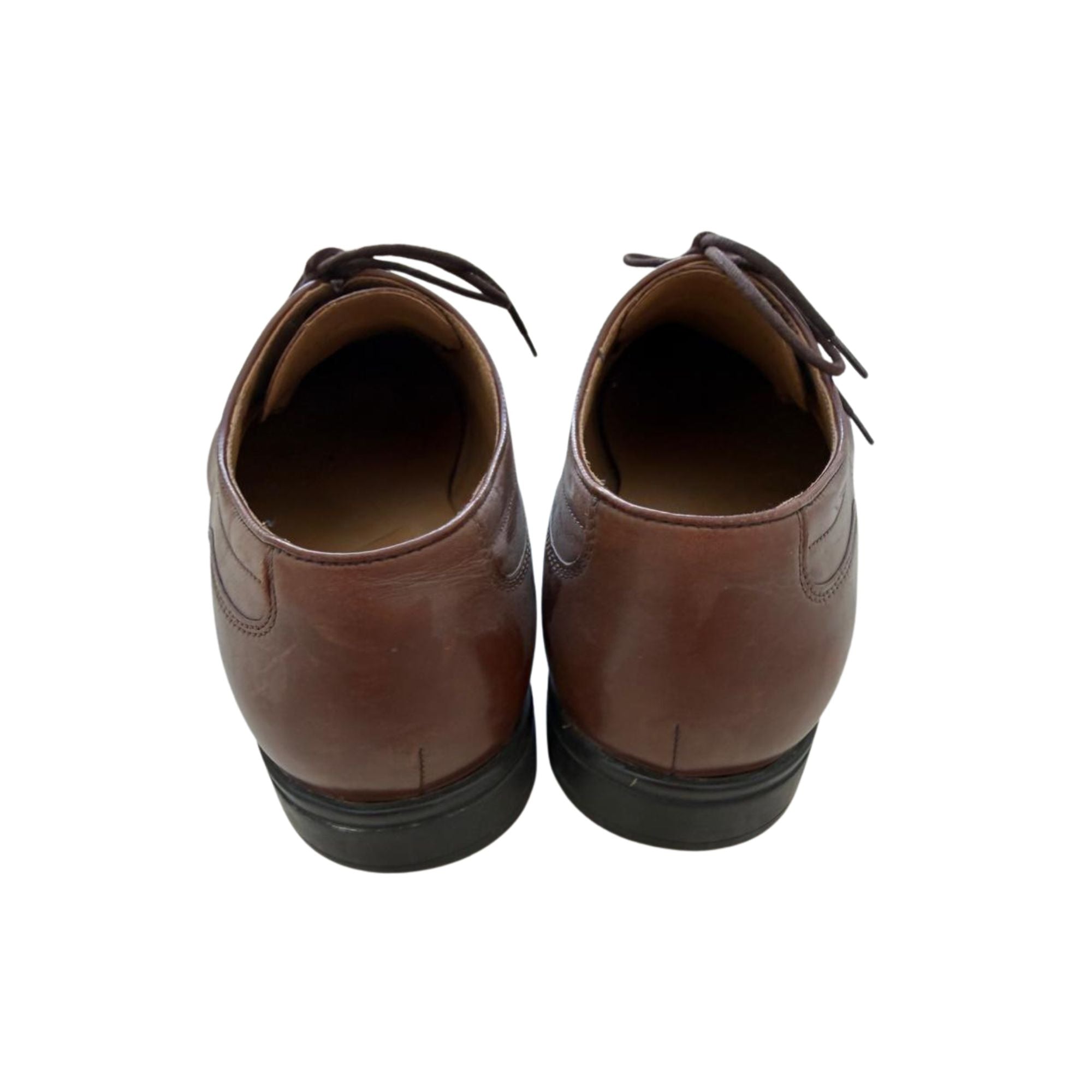Geox brown leather men’s office shoes (EU 45)