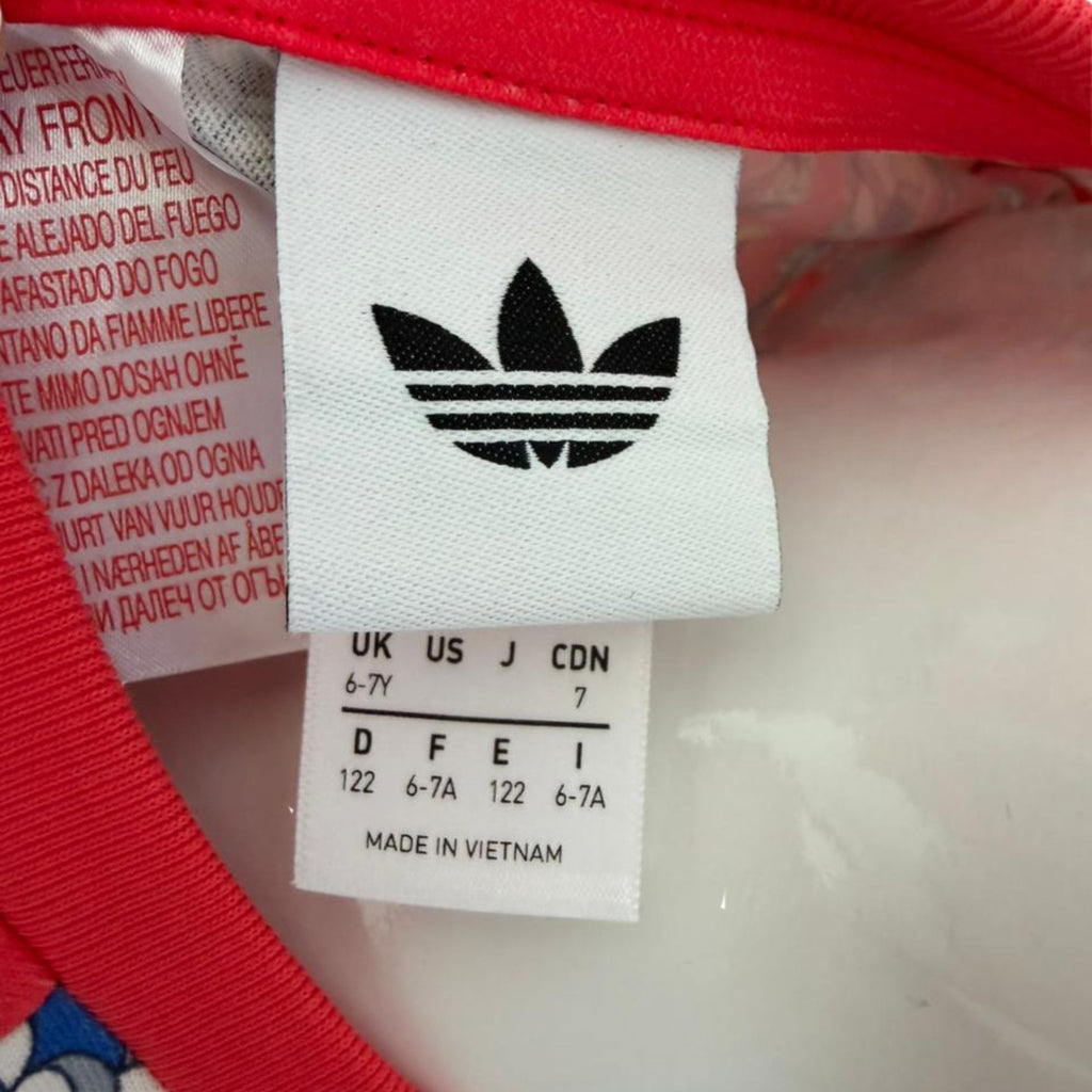 Adidas girls’ printed set (6–7 years)