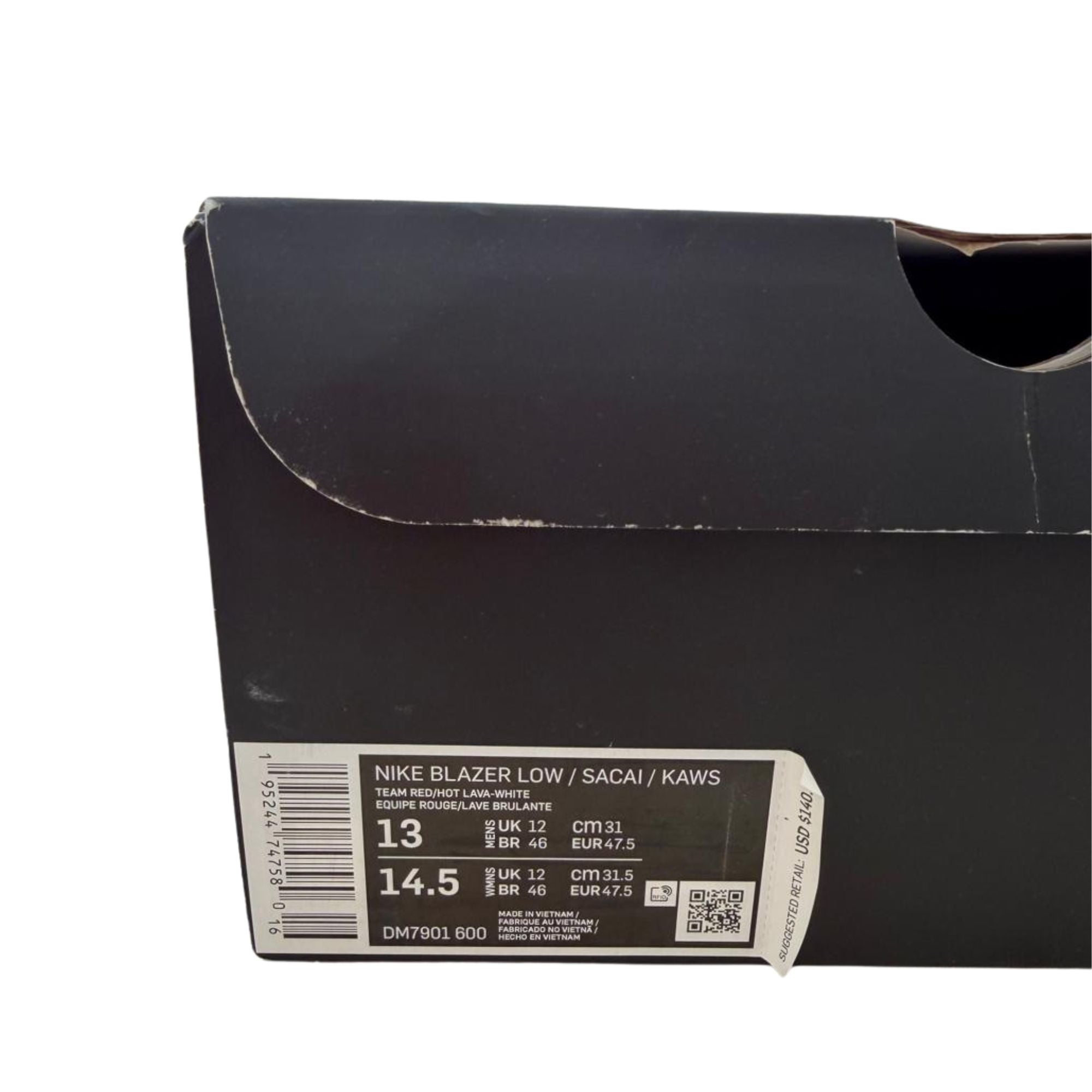 Nike Blazer Low x sacai x KAWS trainers (EU 47.5)